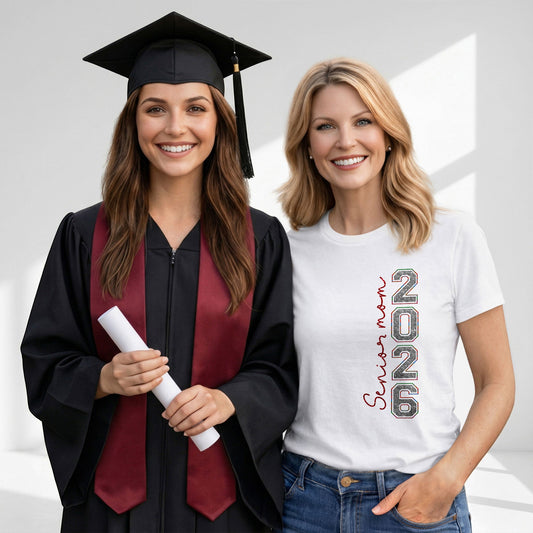 Senior Family 2026 Shirt - Custom Graduation Tee Class of 2026