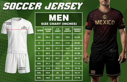 Custom Mexico Soccer Jersey – Maroon Black Aztec Heritage Pattern Personalized Football Shirt