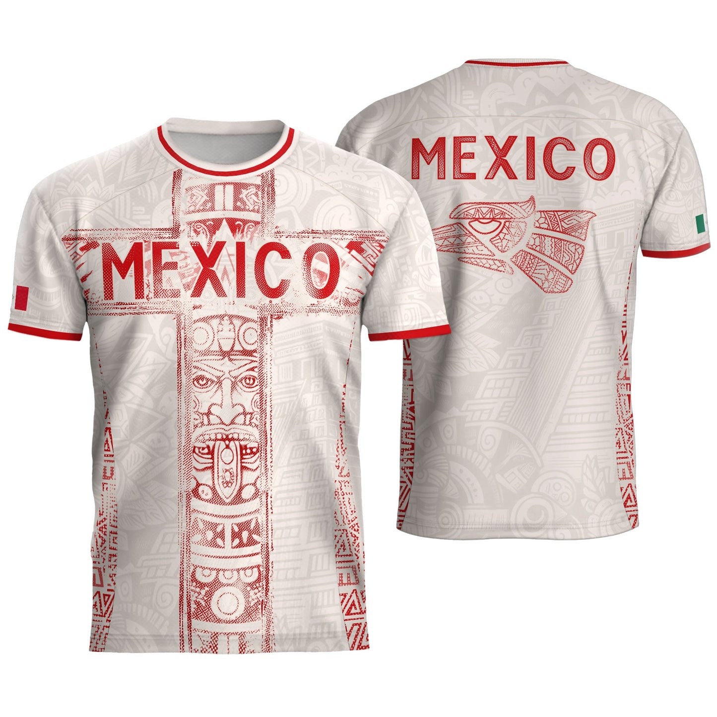 Custom Mexico Soccer Jersey Men Women Beige Mexican Football Jersey Playera De Mexico Jersey De Mexico