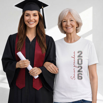 Senior Family 2026 Shirt - Custom Graduation Tee Class of 2026