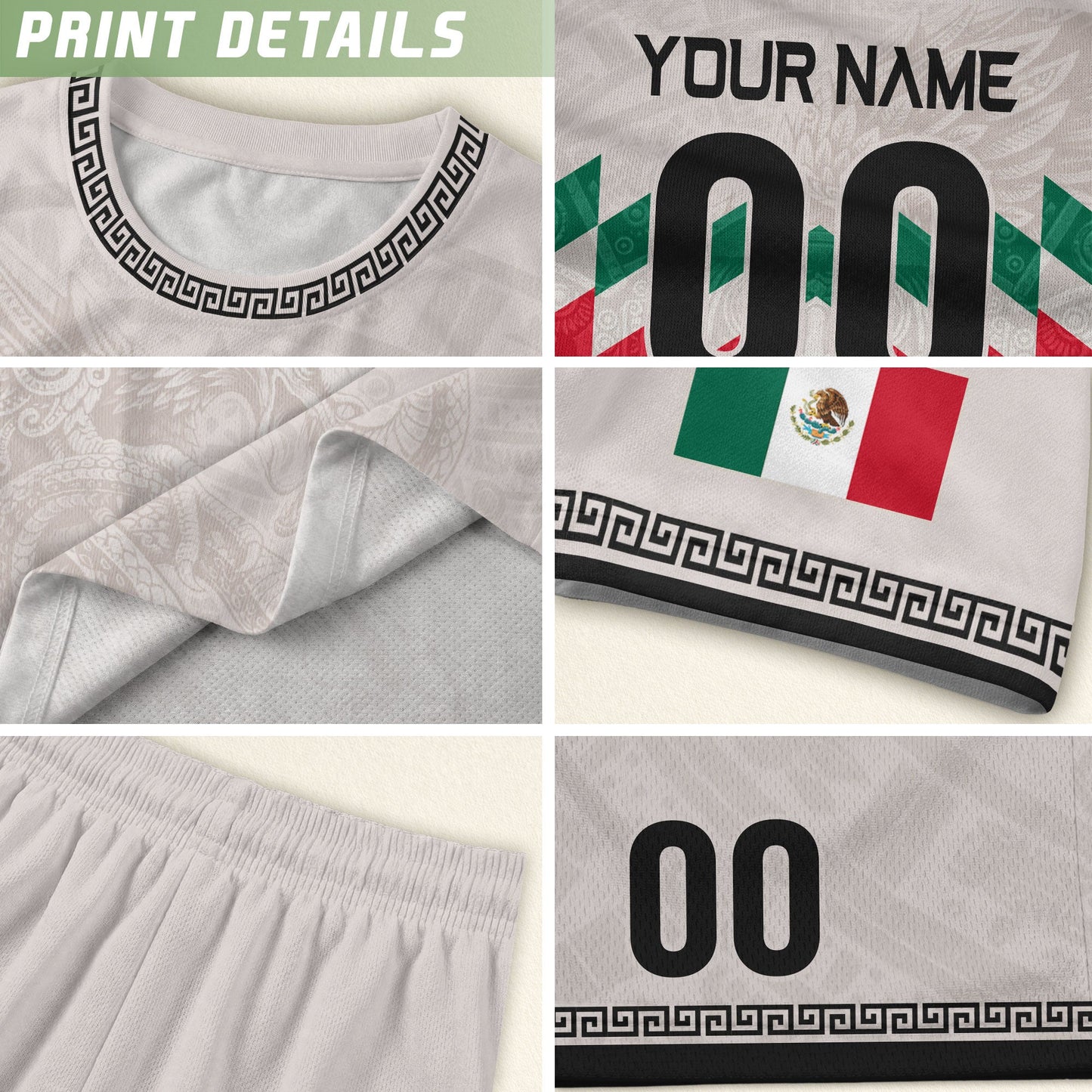 Custom Mexico Soccer Jersey Men Women White Mexican Football Jersey Playera De Mexico Jersey De Mexico