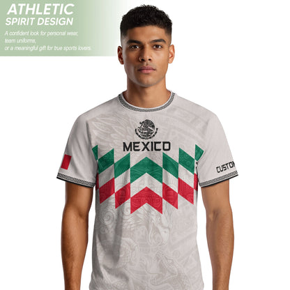 Custom Mexico Soccer Jersey Men Women White Mexican Football Jersey Playera De Mexico Jersey De Mexico