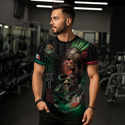 Mexico Aztec Warrior Eagle Heritage Spirit Pride Legacy Culture Shirt