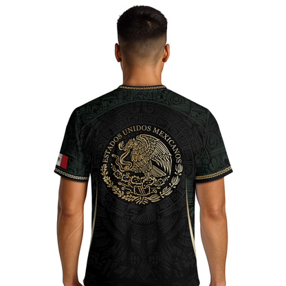 Mexico Heritage Soccer Jersey Green Gold, Cultural Identity and National Pride Wear
