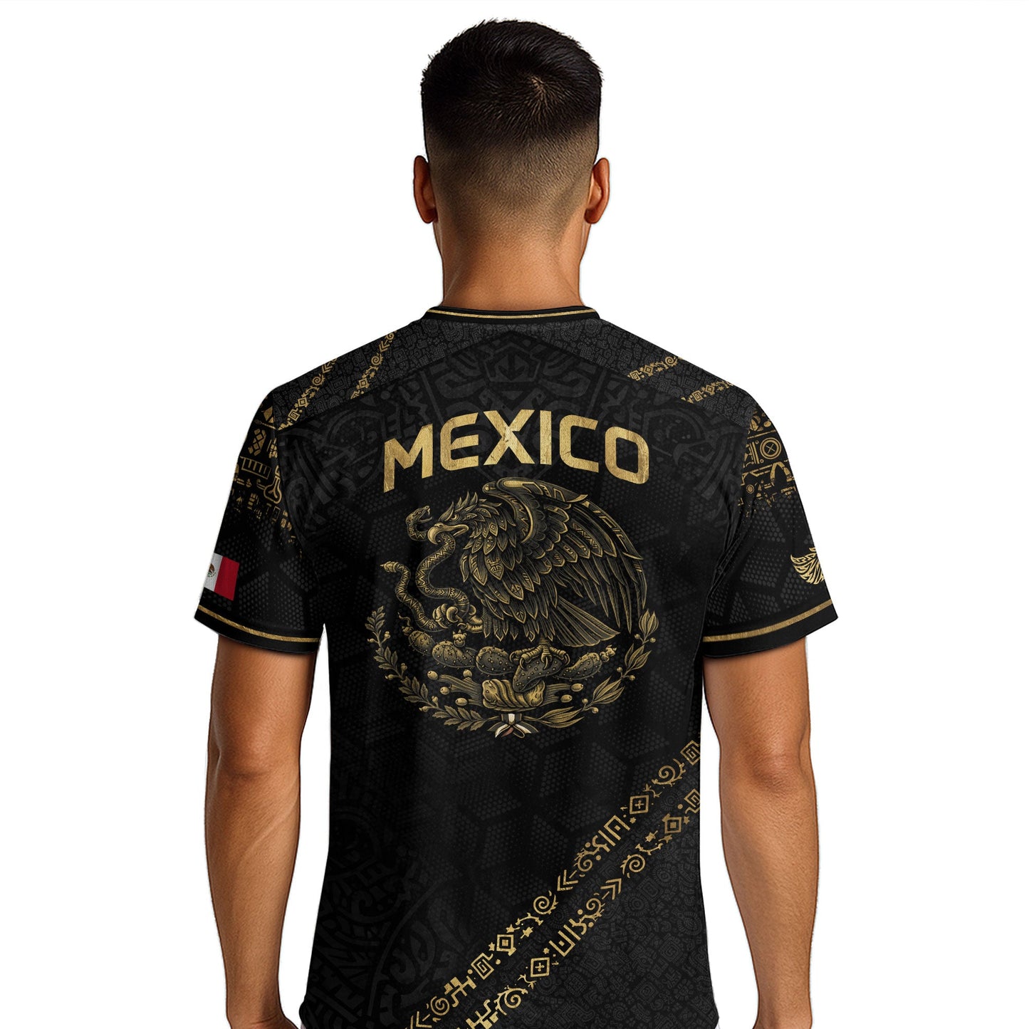 Mexico Cultural Pride Soccer Jersey Black Gold, Legacy Beyond the Game