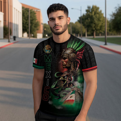 Mexico Aztec Warrior Eagle Heritage Spirit Pride Legacy Culture Shirt