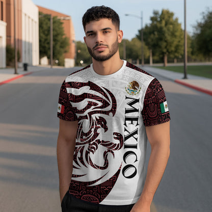 Mexico Aztec Pyramid Heritage Pride Warrior Spirit Shirt
