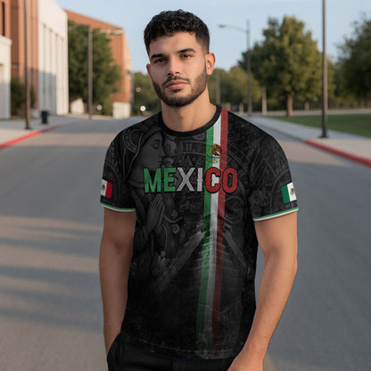 Mexico Flag Praying Hands Guadalupe Aztec Legacy Pride Street Shirt