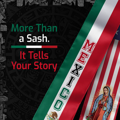 Mexico Stole 2026, Mexican Sash for Graduation Ceremony