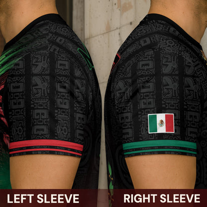 Mexico Aztec Warrior Eagle Heritage Spirit Pride Legacy Culture Shirt