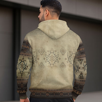 Mexican Eagle Snake Aztec Pyramid Vintage Heritage Mens Sudadera De Mexico Hoodie