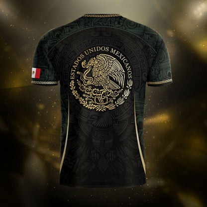 Mexico Heritage Soccer Jersey Green Gold, Cultural Identity and National Pride Wear