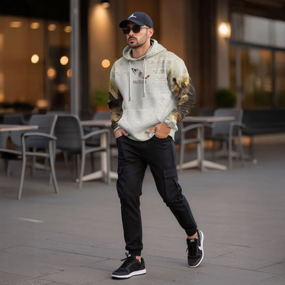 Mexican Eagle Liberty Flag Dual Heritage Mens Sudadera De Mexico Hoodie