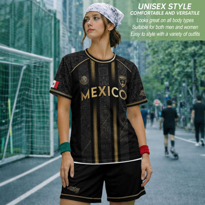 Mexico Soccer Legacy Jersey Gold Black, Tradition, Unity, and Cultural Pride