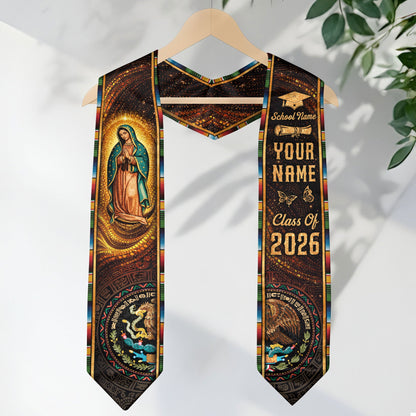 Graduation Stoles 2025 Mexican Style Custom Graduation Stole Personalized Sash